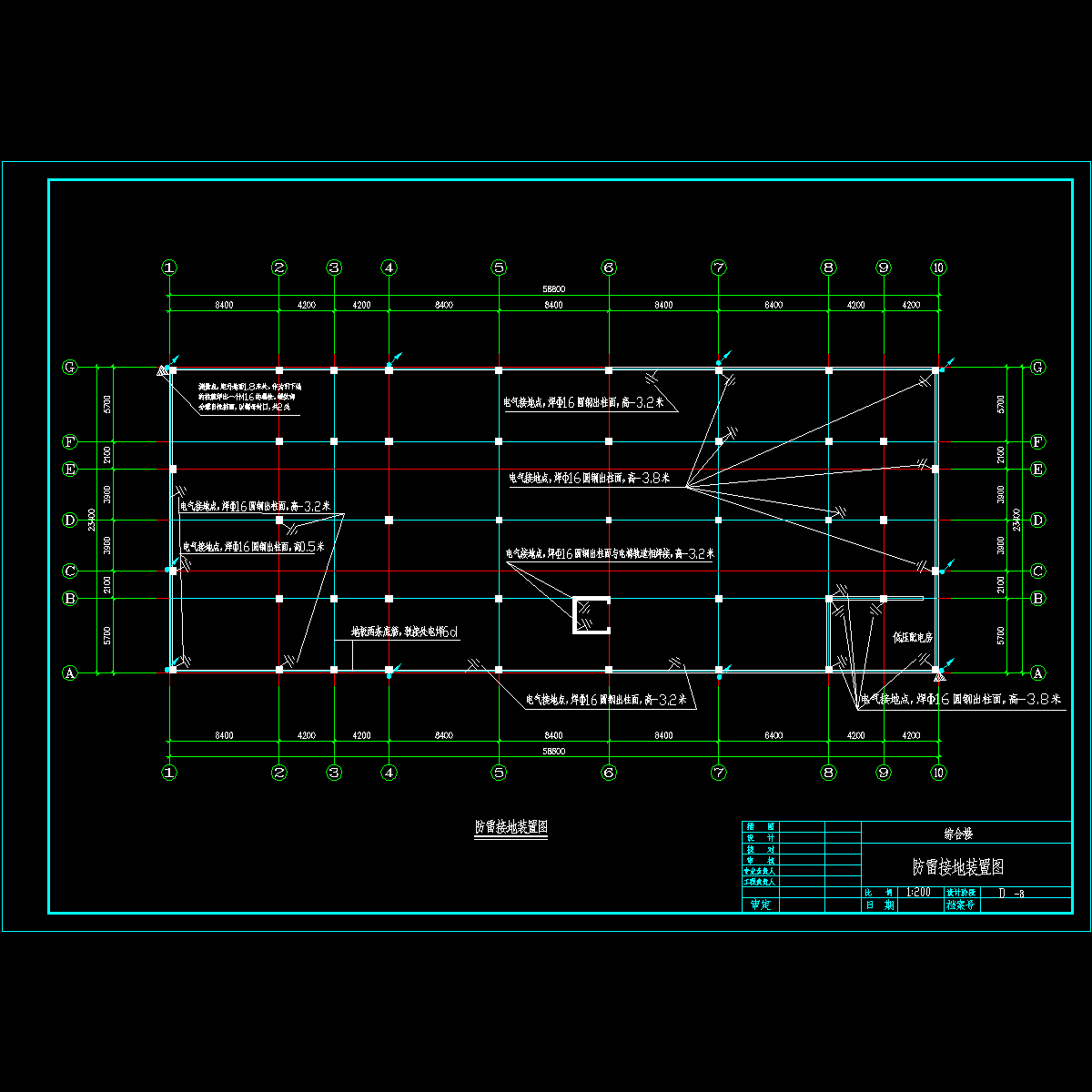 plan-防雷接地装置图.dwg