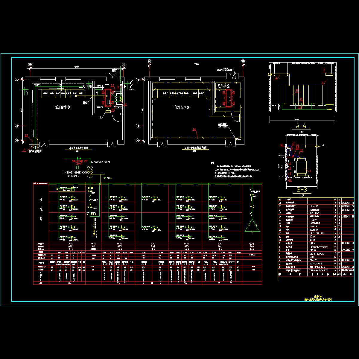 变配电系统图.dwg