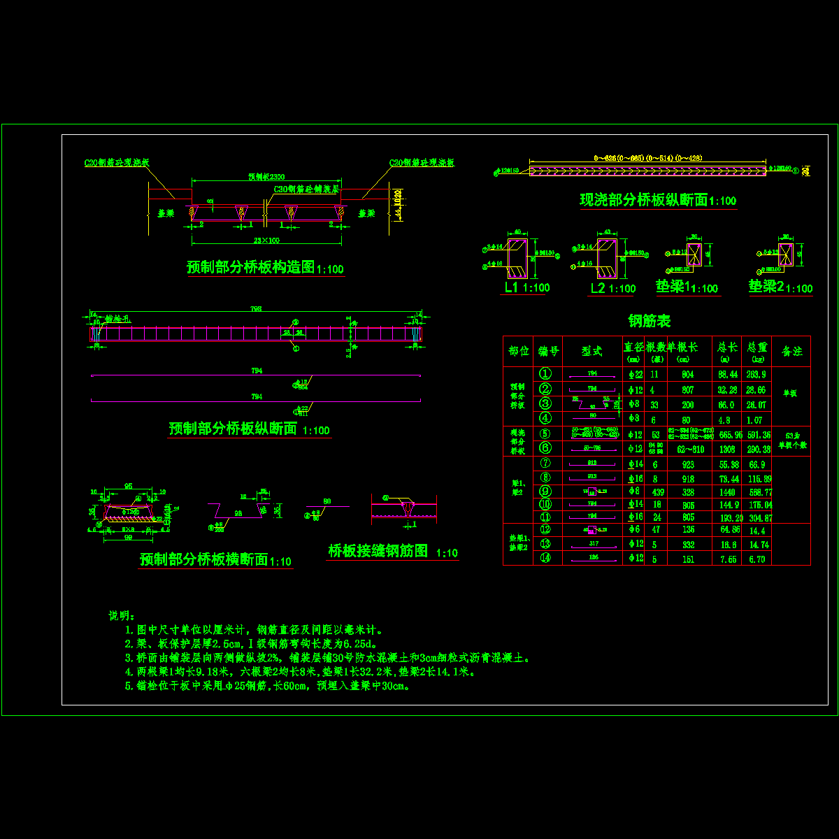 板及梁配筋图.dwg