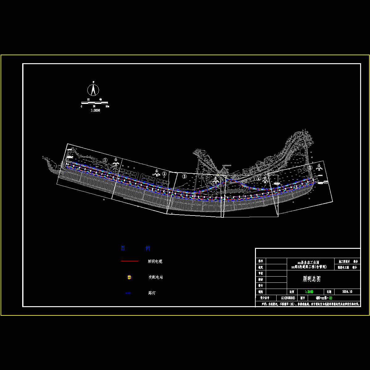 02xx路b段照明总图.dwg