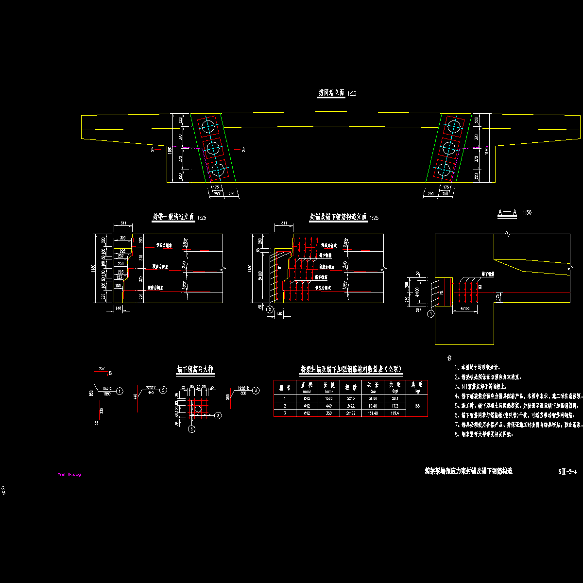 04箱梁梁端预应力束封锚钢筋构造.dwg