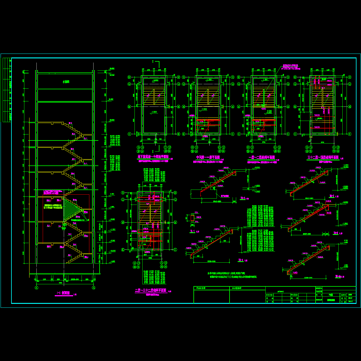 楼梯配筋图.dwg