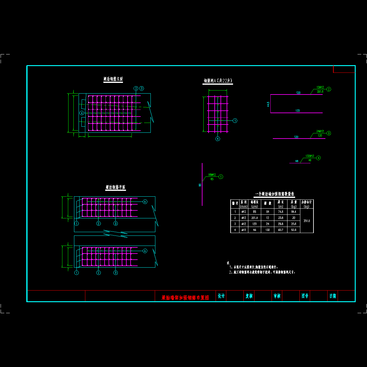 09 梁肋端部加强钢筋布置图.dwg