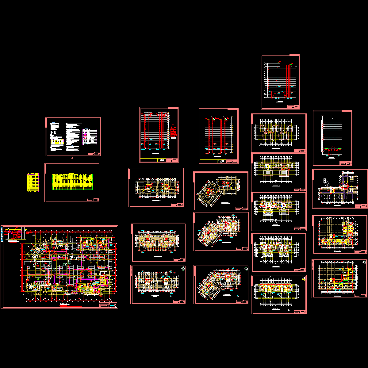 某公寓通风系统图纸.dwg