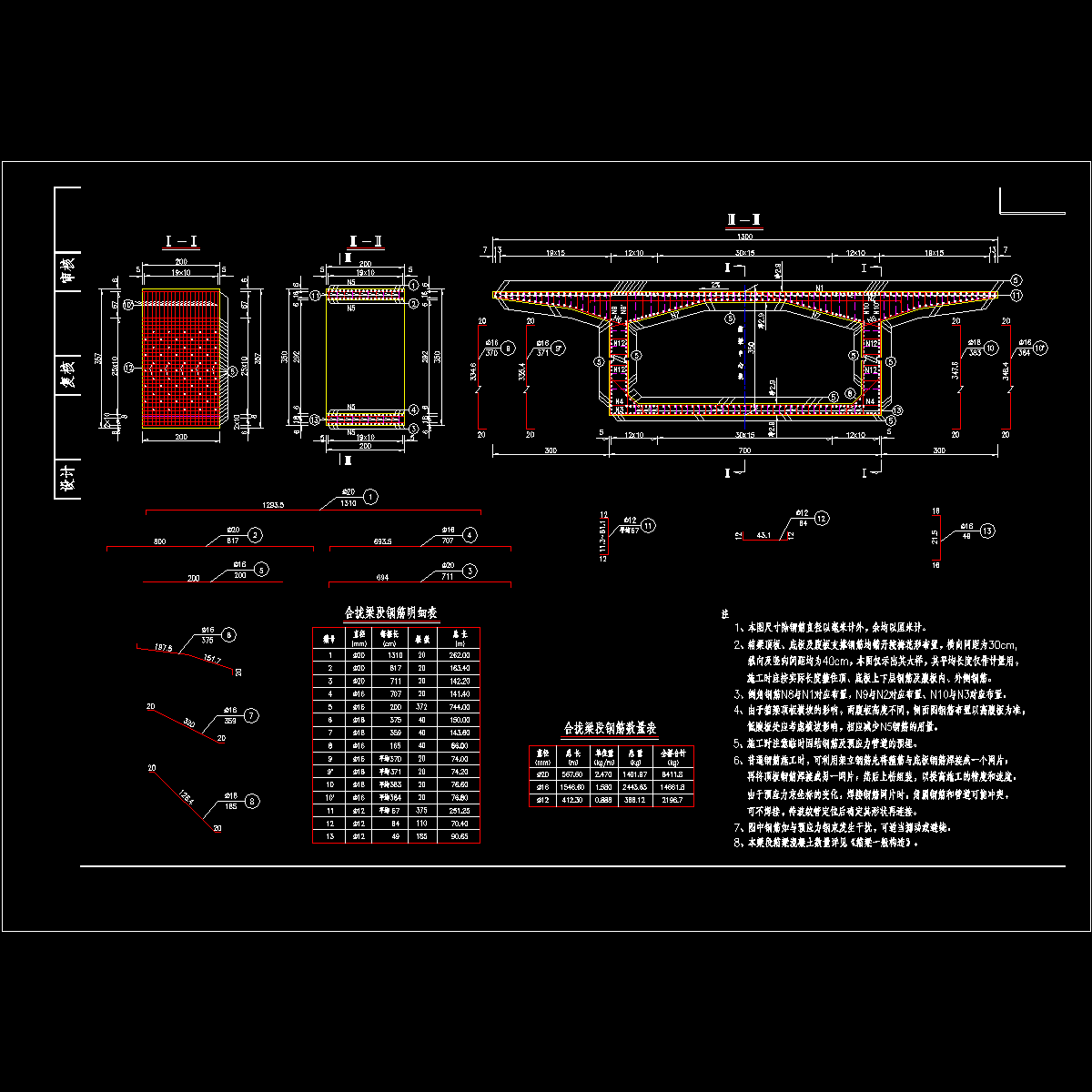 036箱梁合拢段普通钢筋构造1.dwg
