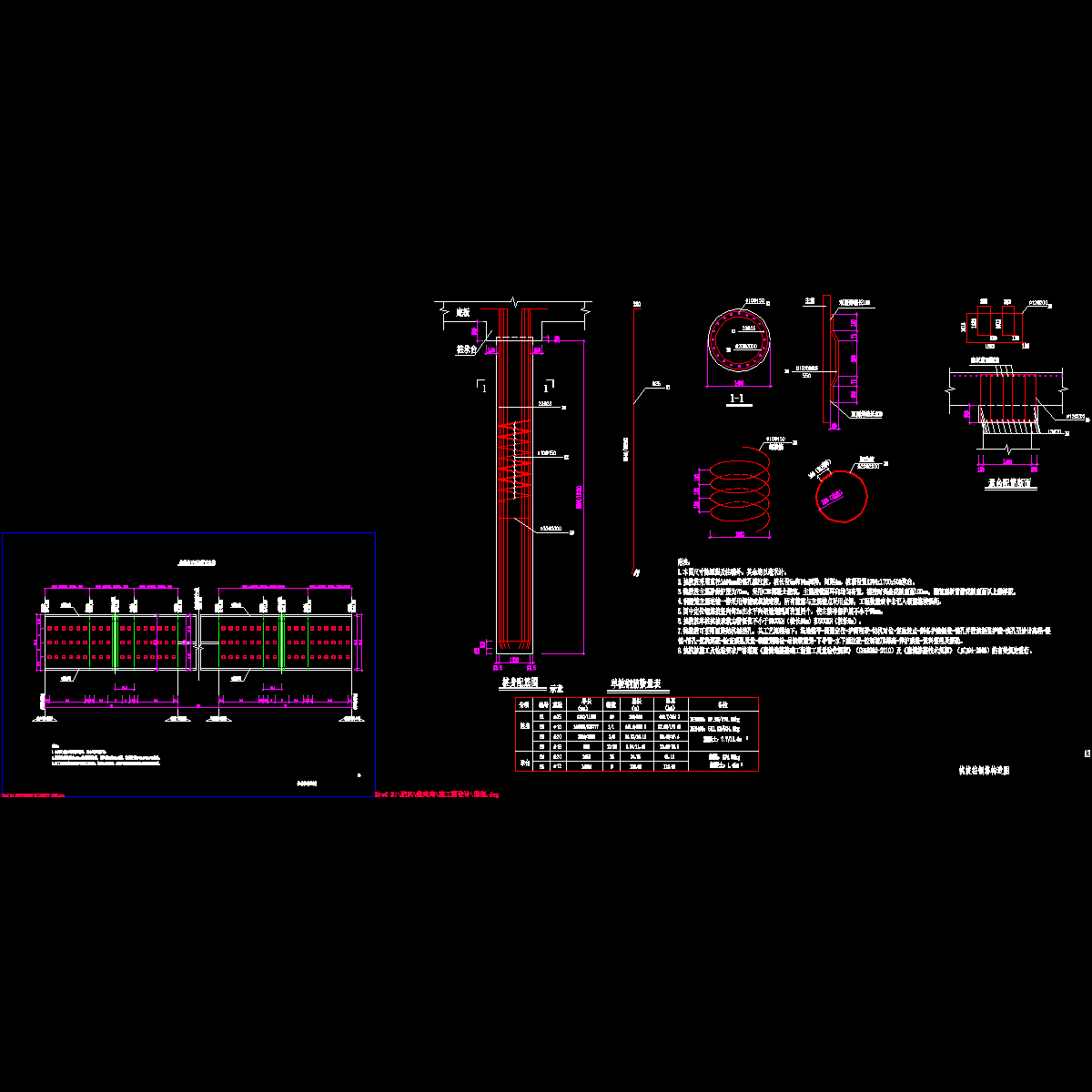 s12 13-抗拔桩构造配筋图.dwg