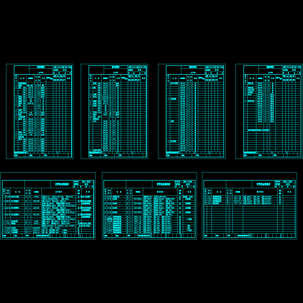 设备表材料表.dwg