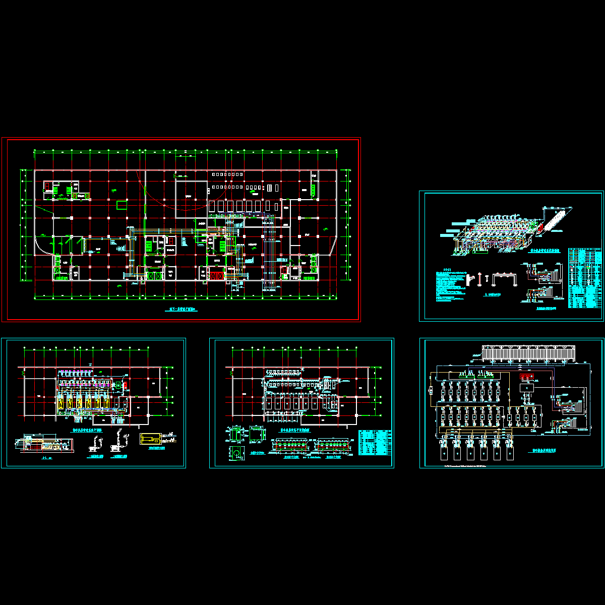 制冷机房设计图纸 - 1
