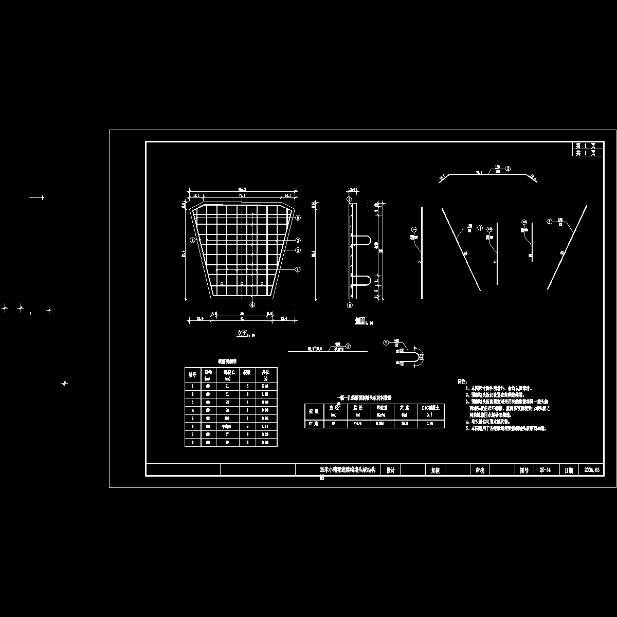 25m小箱梁普通钢筋结构图.dwg