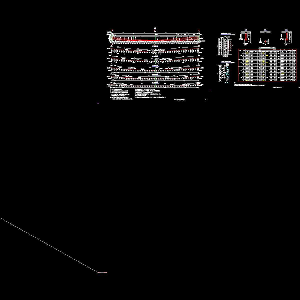 04 t梁预应力钢束布置图（一）~（二）.dwg