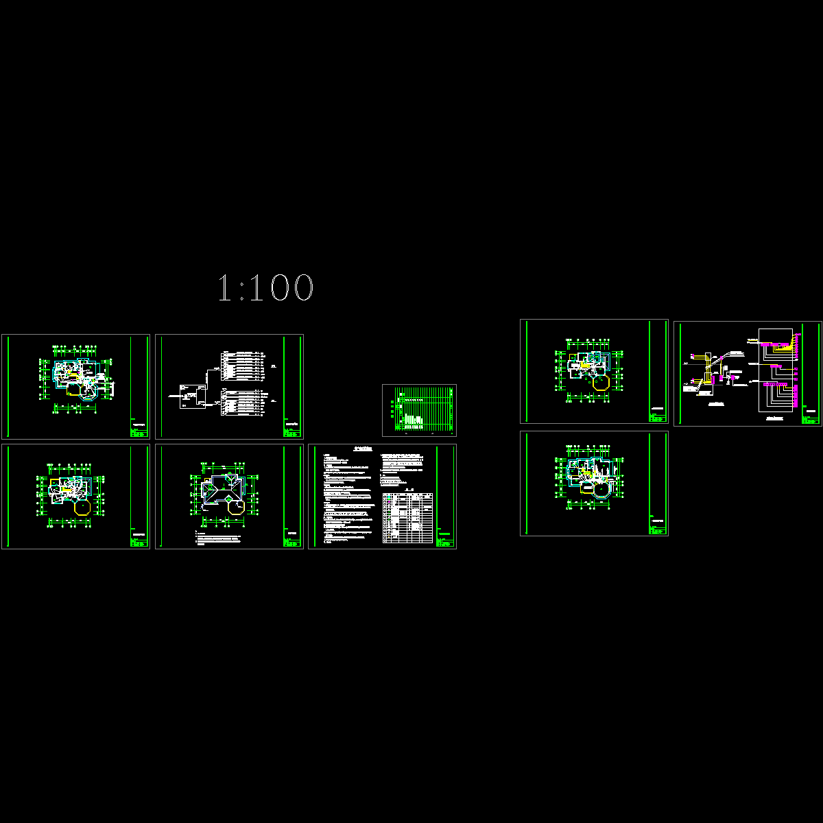别墅电气设计图纸 - 1