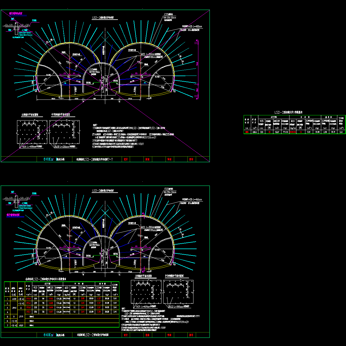 p14  连拱隧道ls2-2初期支护构造图.dwg