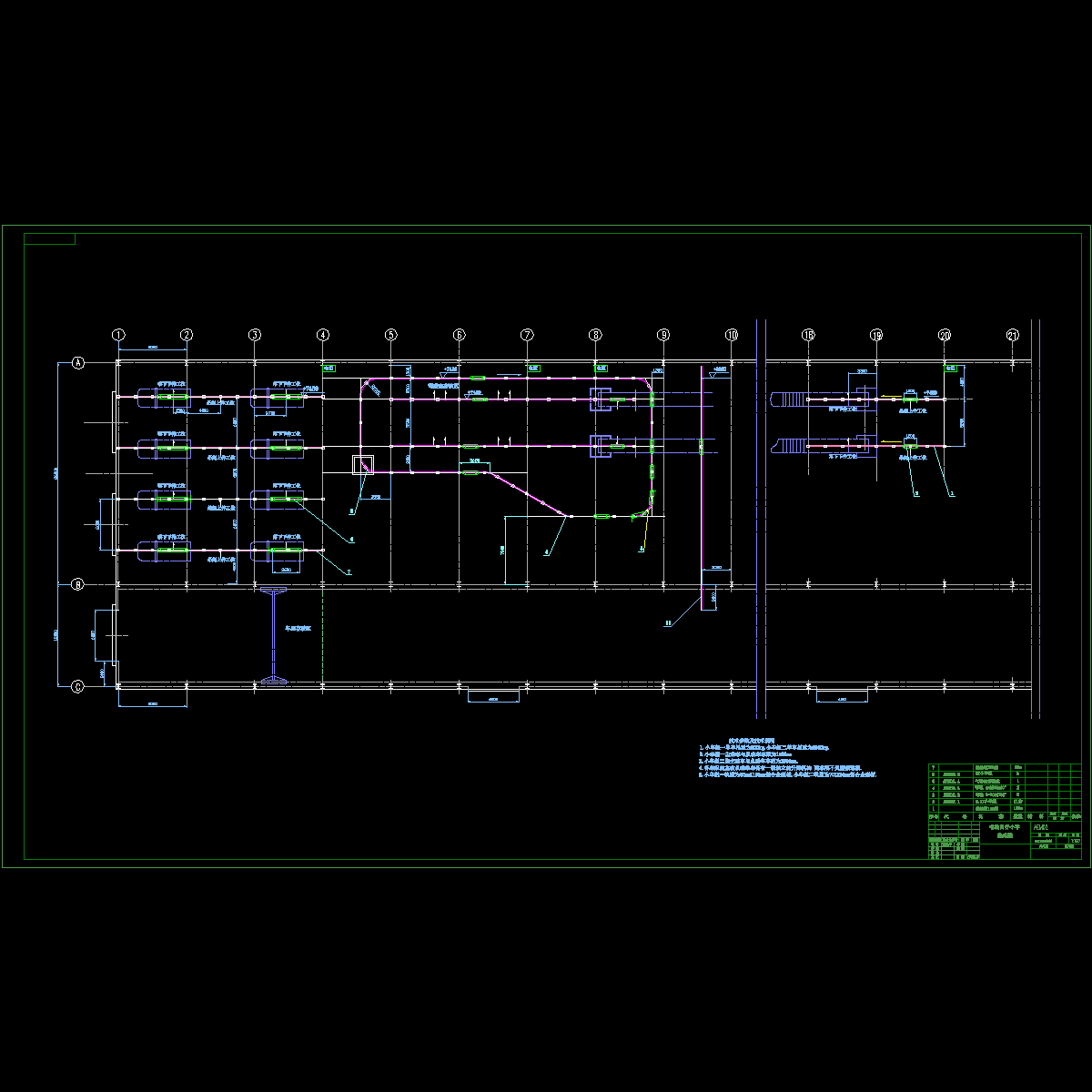 生产线物料输送电控设计CAD图纸.dwg