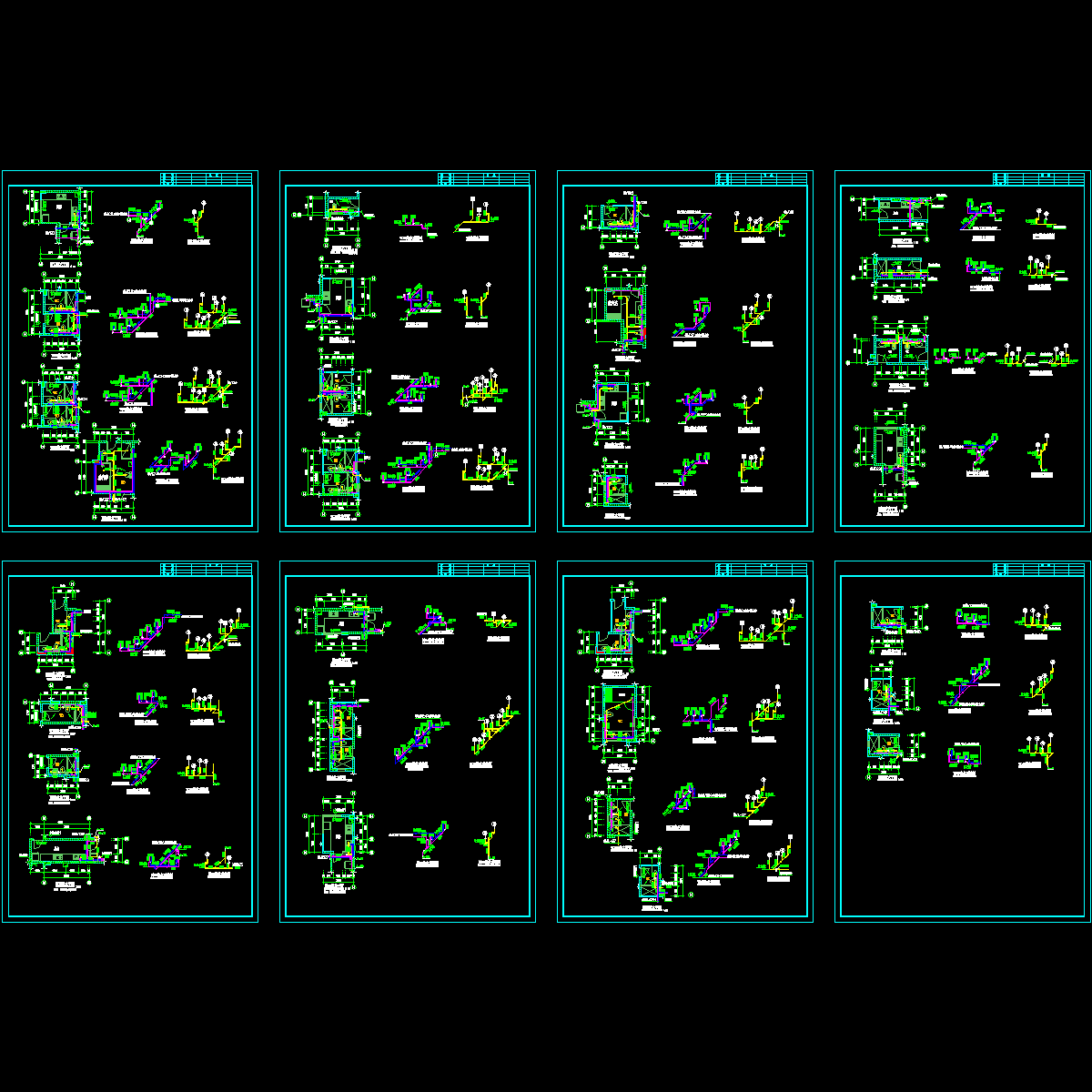 厨房卫生间平面大样.dwg