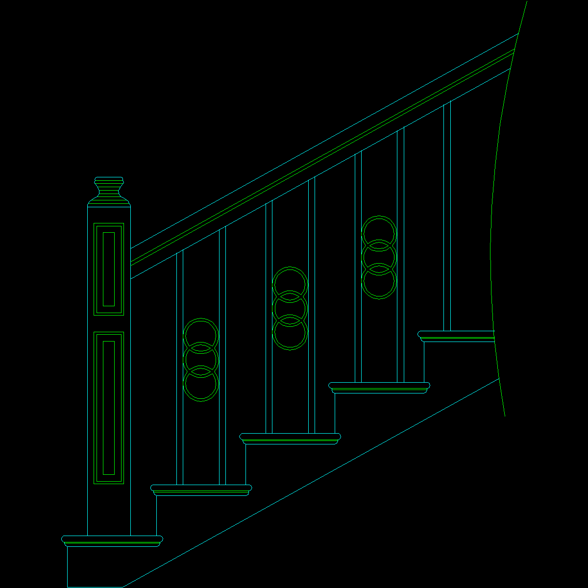 003-楼梯栏杆详图01.dwg