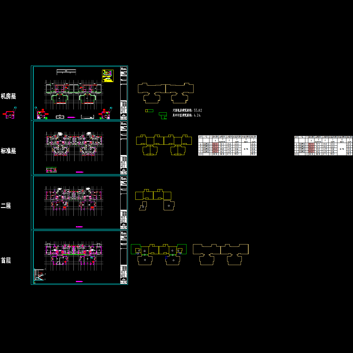 3#~4#塔楼通风平面图.dwg