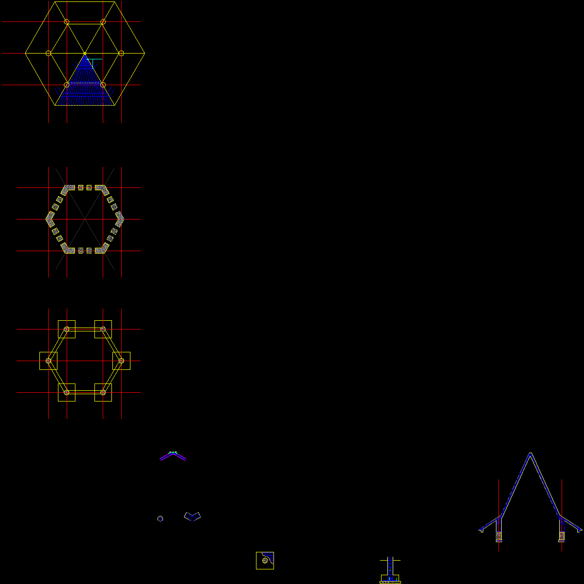 js-01~4高端景观亭三结构图 _t8.dwg