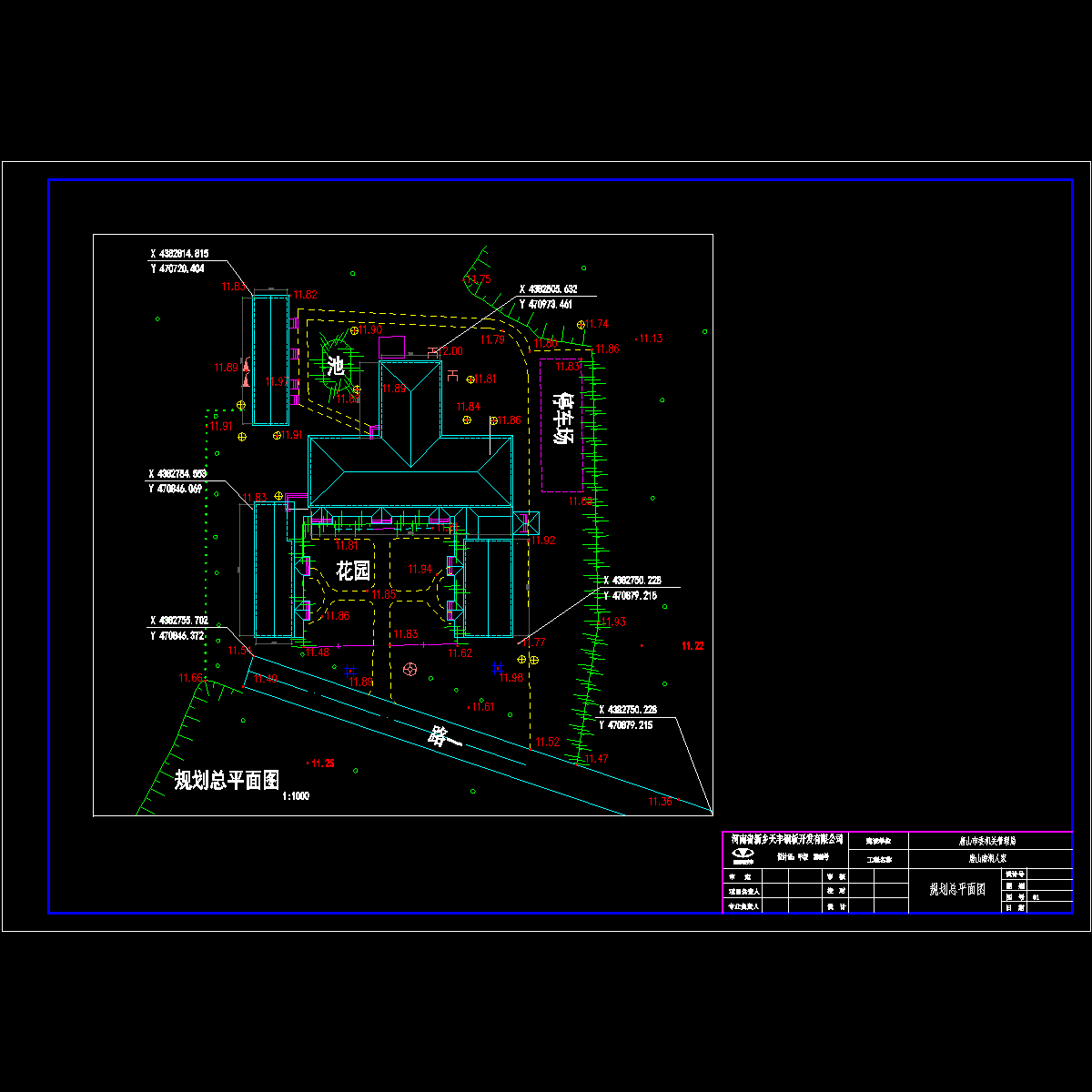 唐山规划平面图.dwg