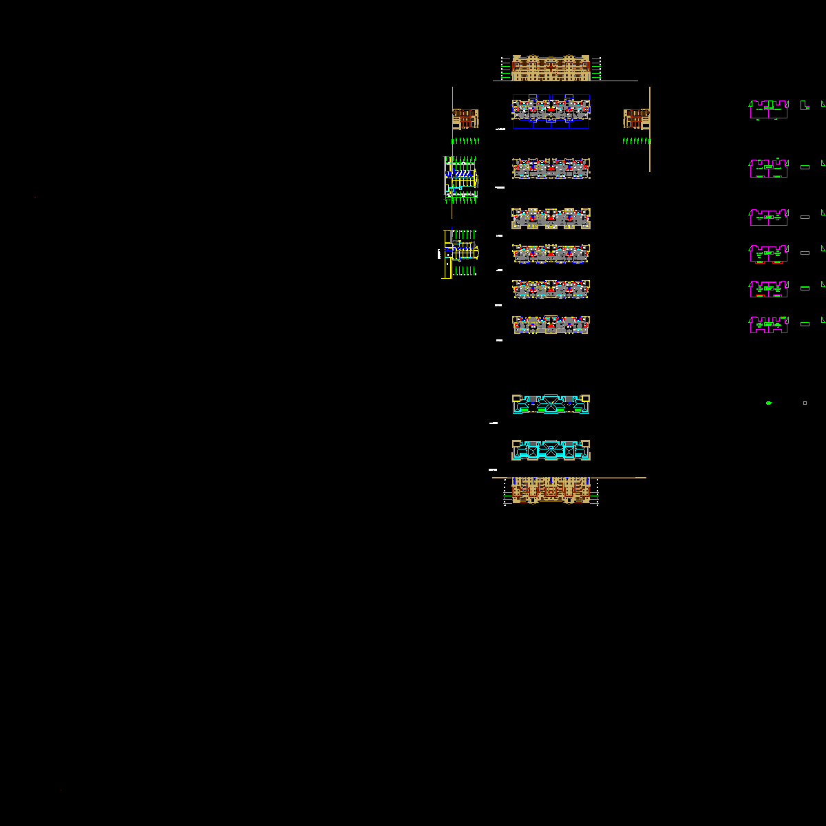 [CAD]知名企业高层 洋房住宅研发JPG 26页.dwg