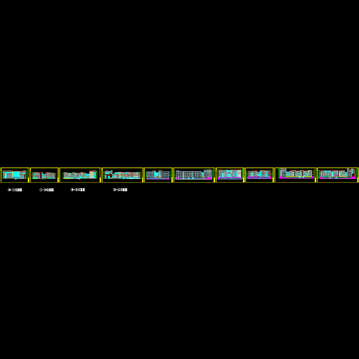 九龙园区c区立面图2015.08.31_t6.dwg.dwg