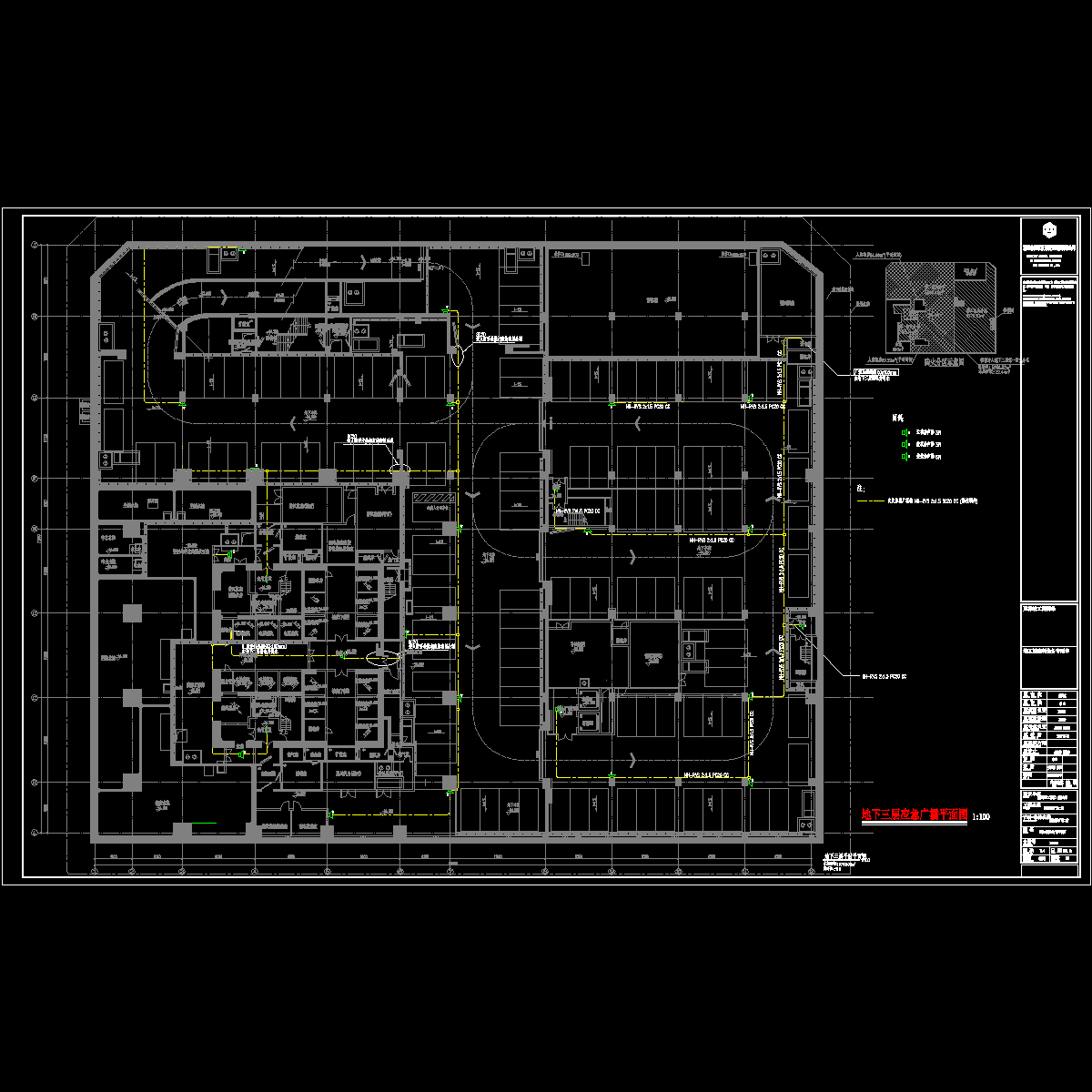 电消竣-301 地下三层应急广播竣工图.dwg