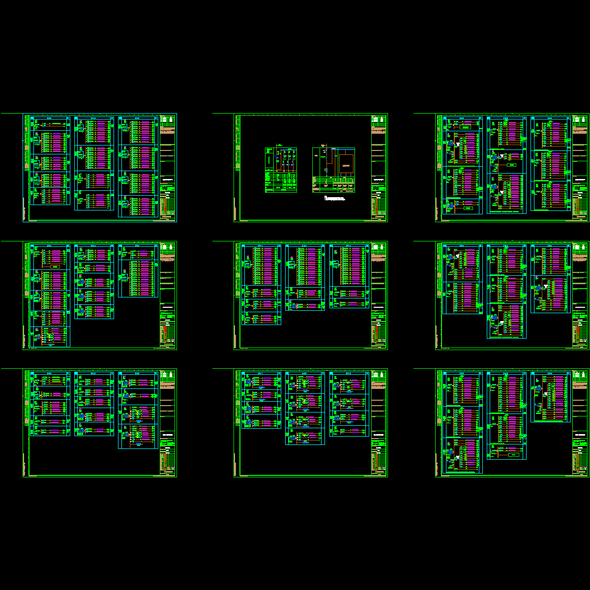 地上部分配电箱系统图.dwg