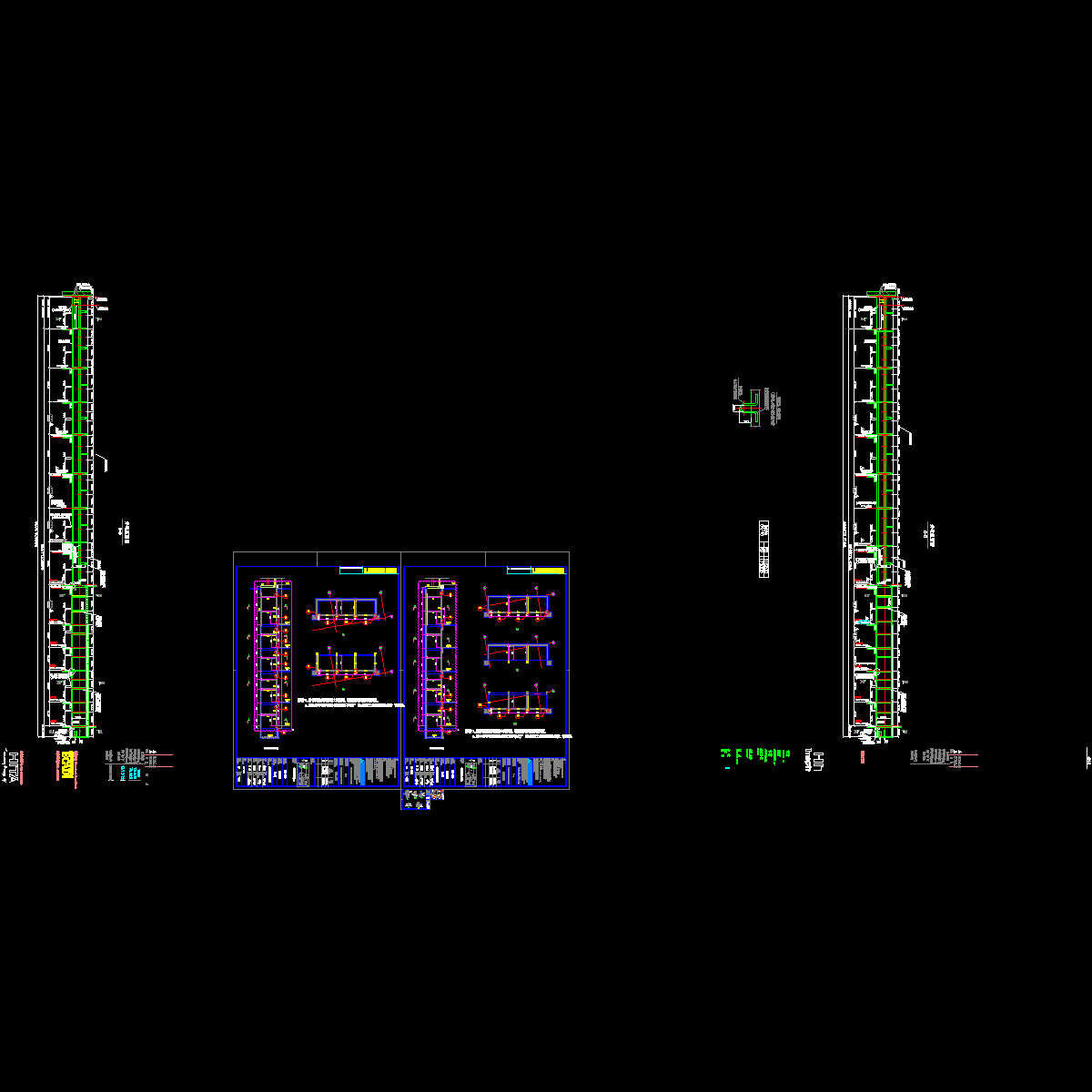 p1、p3电梯钢结构图及节点图（b2~b5）.dwg