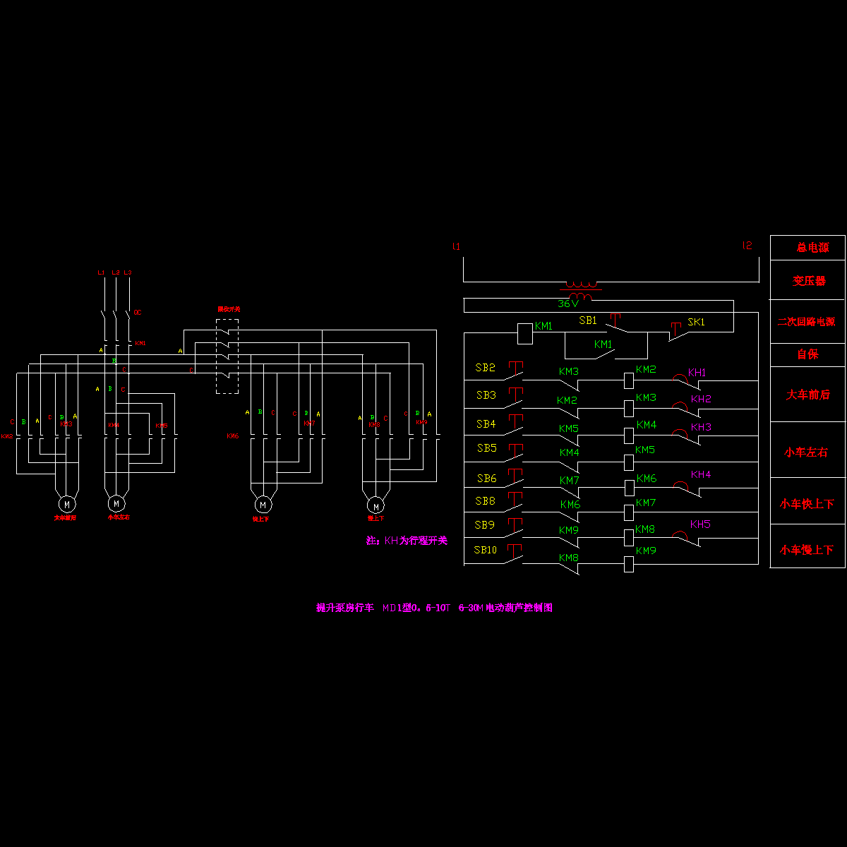 行车电路图.dwg