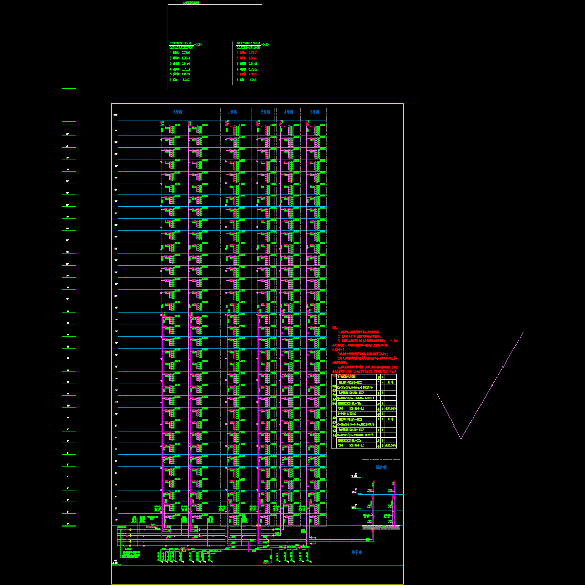 pc-a005  给水系统原理展开图.dwg