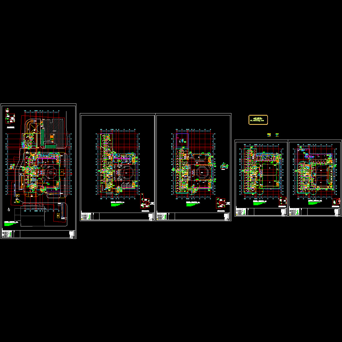 暖通水管平面(1-5).dwg