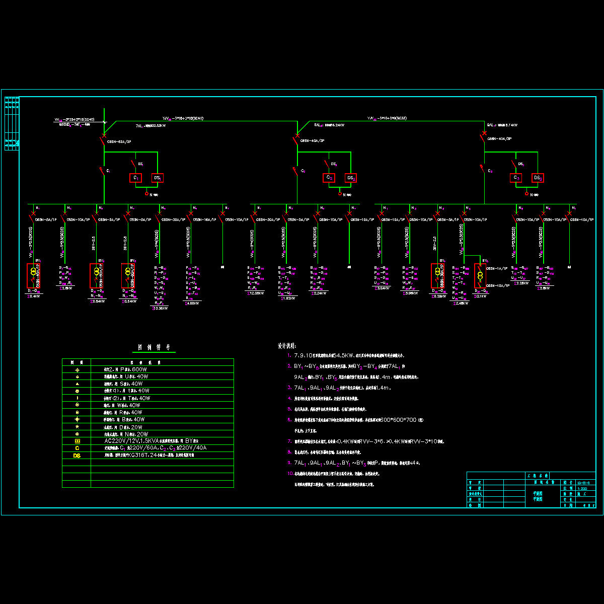 园林电气系统图.dwg