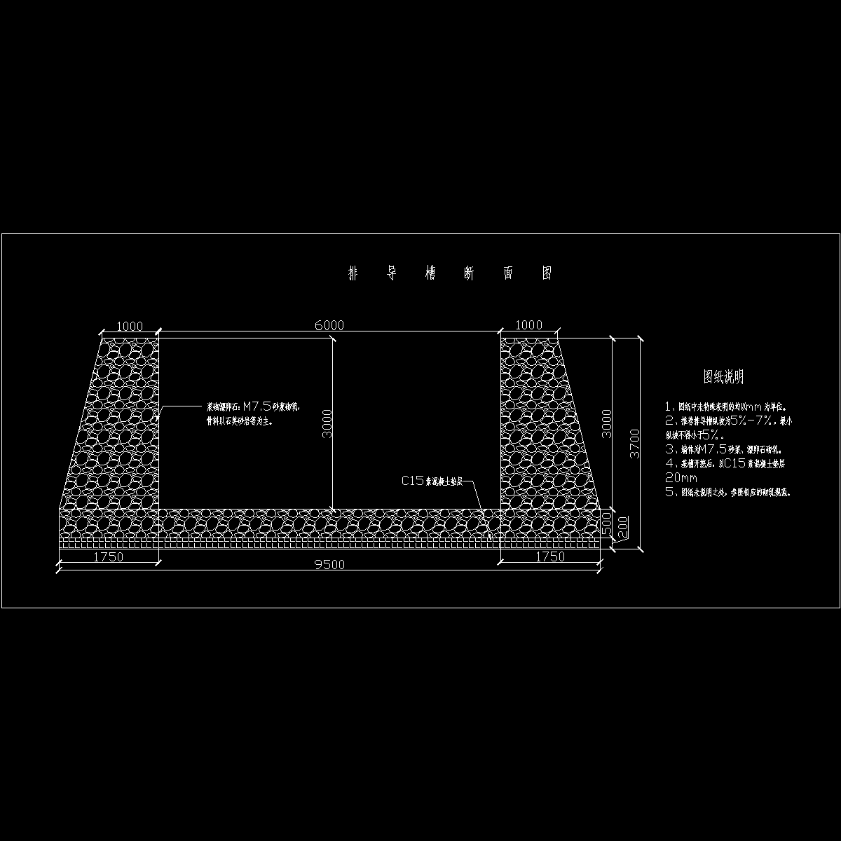 排导槽断面图.dwg