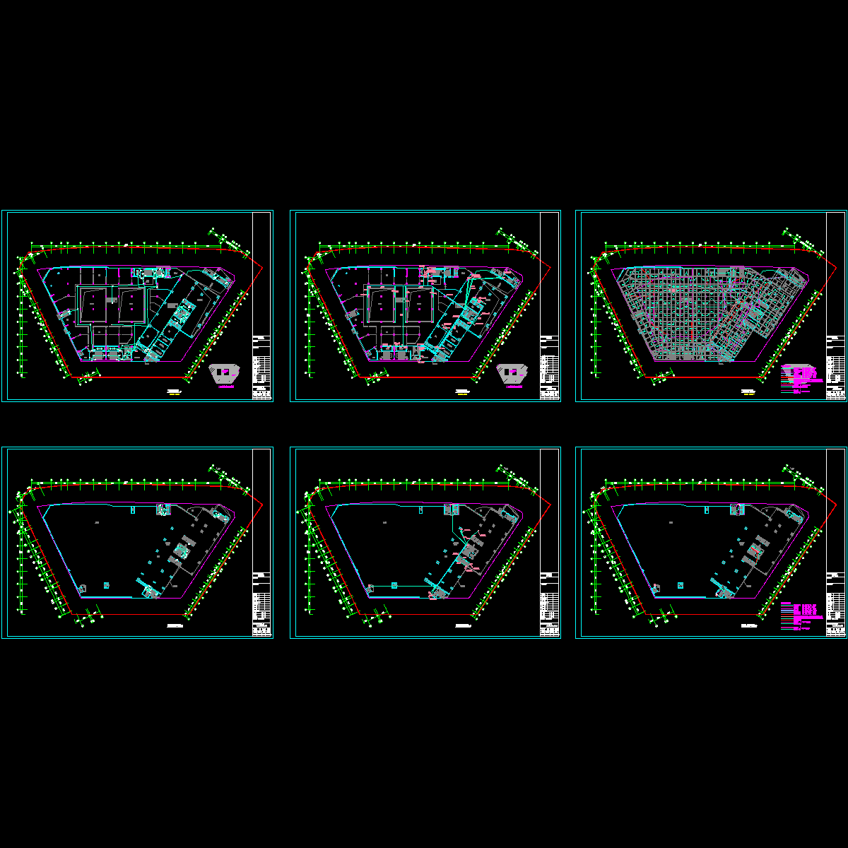 二层、架空层平面.dwg