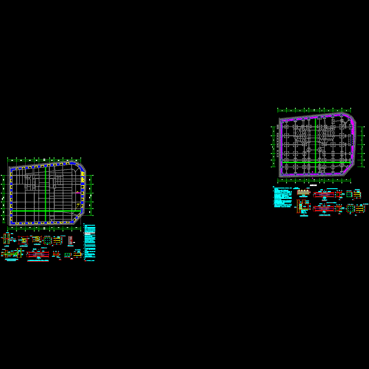 11基坑换撑传力带布置图.dwg