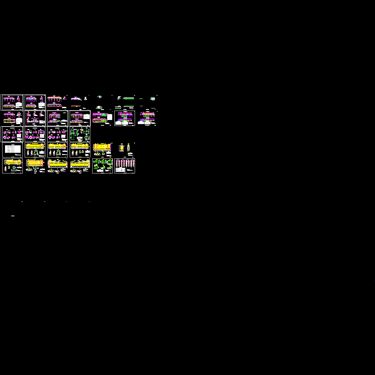 s7-4-5-2护栏一般布置图27张.dwg