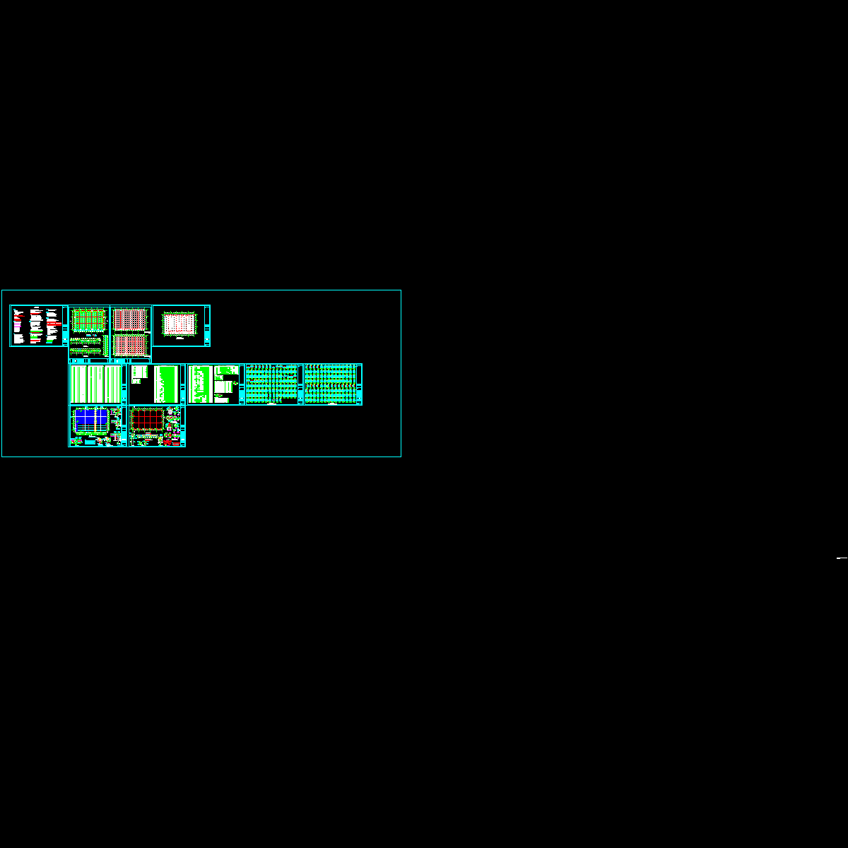 风雨操场网架.dwg