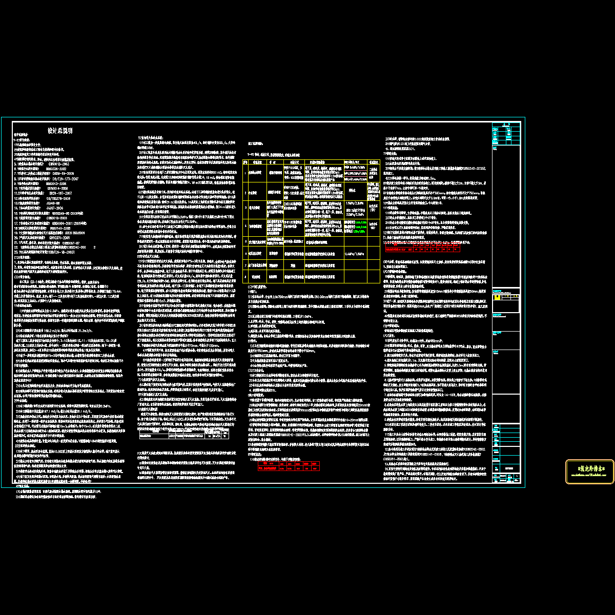 水施-1 设计总说明.dwg