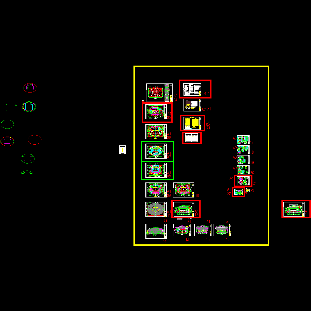 艺体馆建筑(施工图审查后改)_t3.dwg