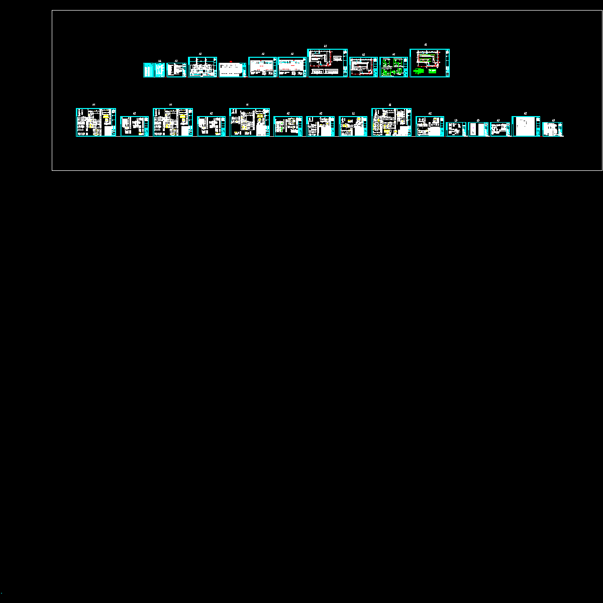 软件园三期A4信息基站正式用电CAD施工图纸(继电保护).dwg