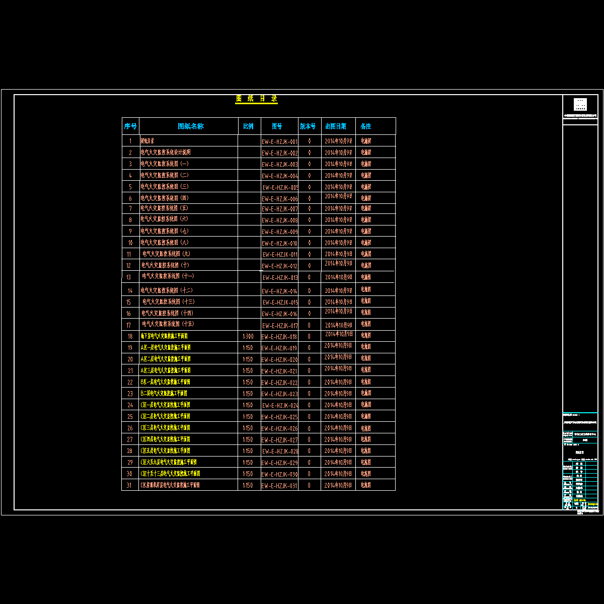 ew-e-hzjk-001图纸目录_t3.dwg