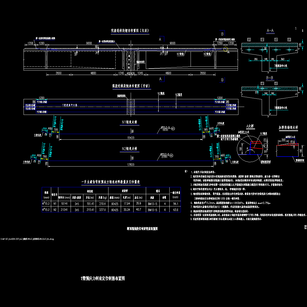 12 墩顶负弯矩钢束布置图.dwg