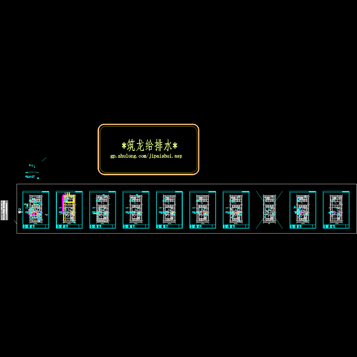 酒店水111005-水核心筒大样图.dwg