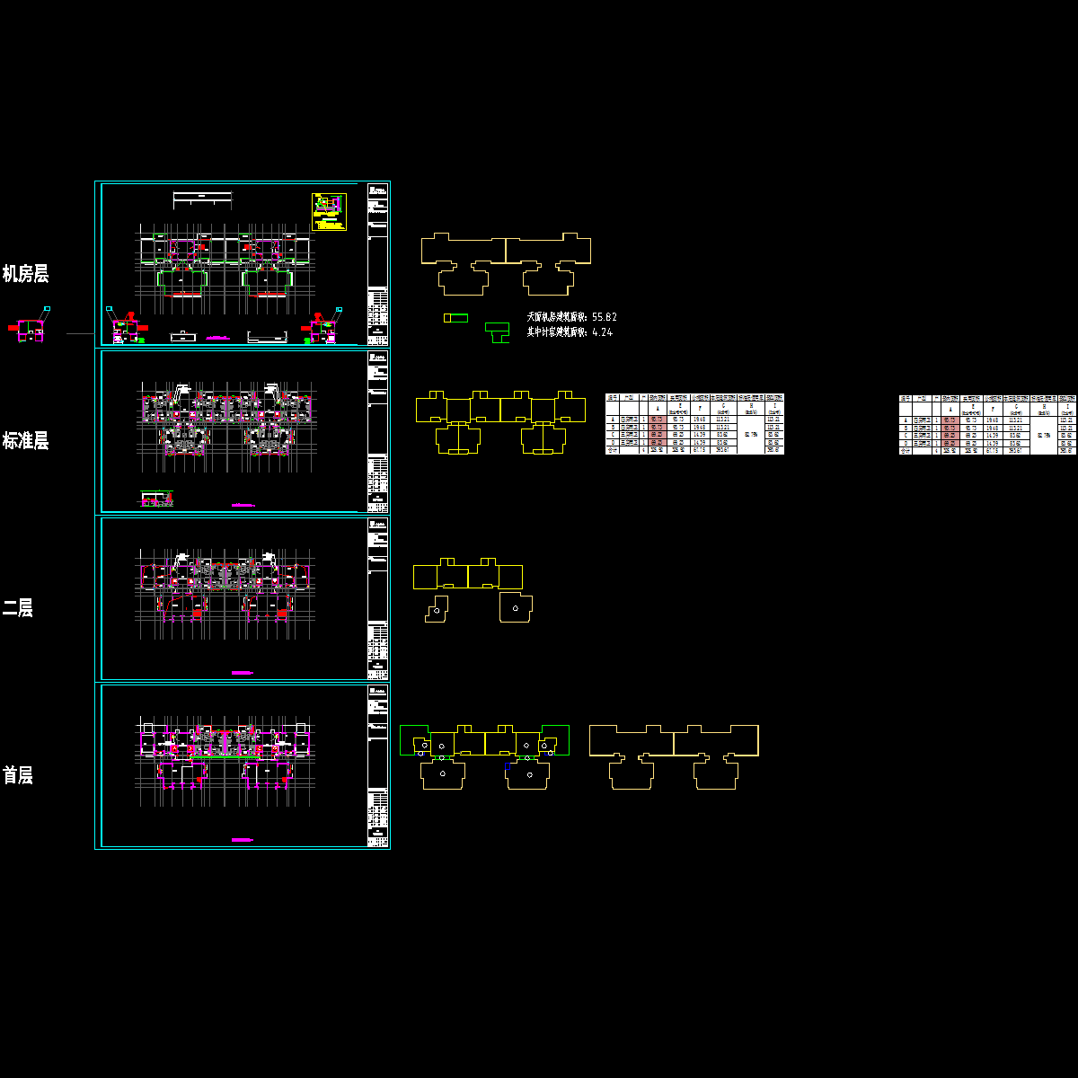 3#~4#塔楼通风平面图.dwg