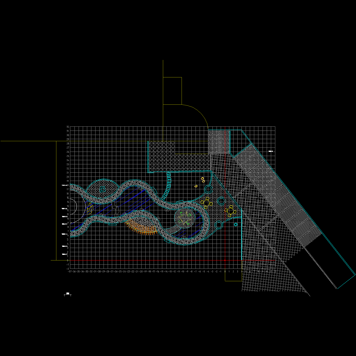 ys02-1.1~~1.3教学楼北景观.dwg