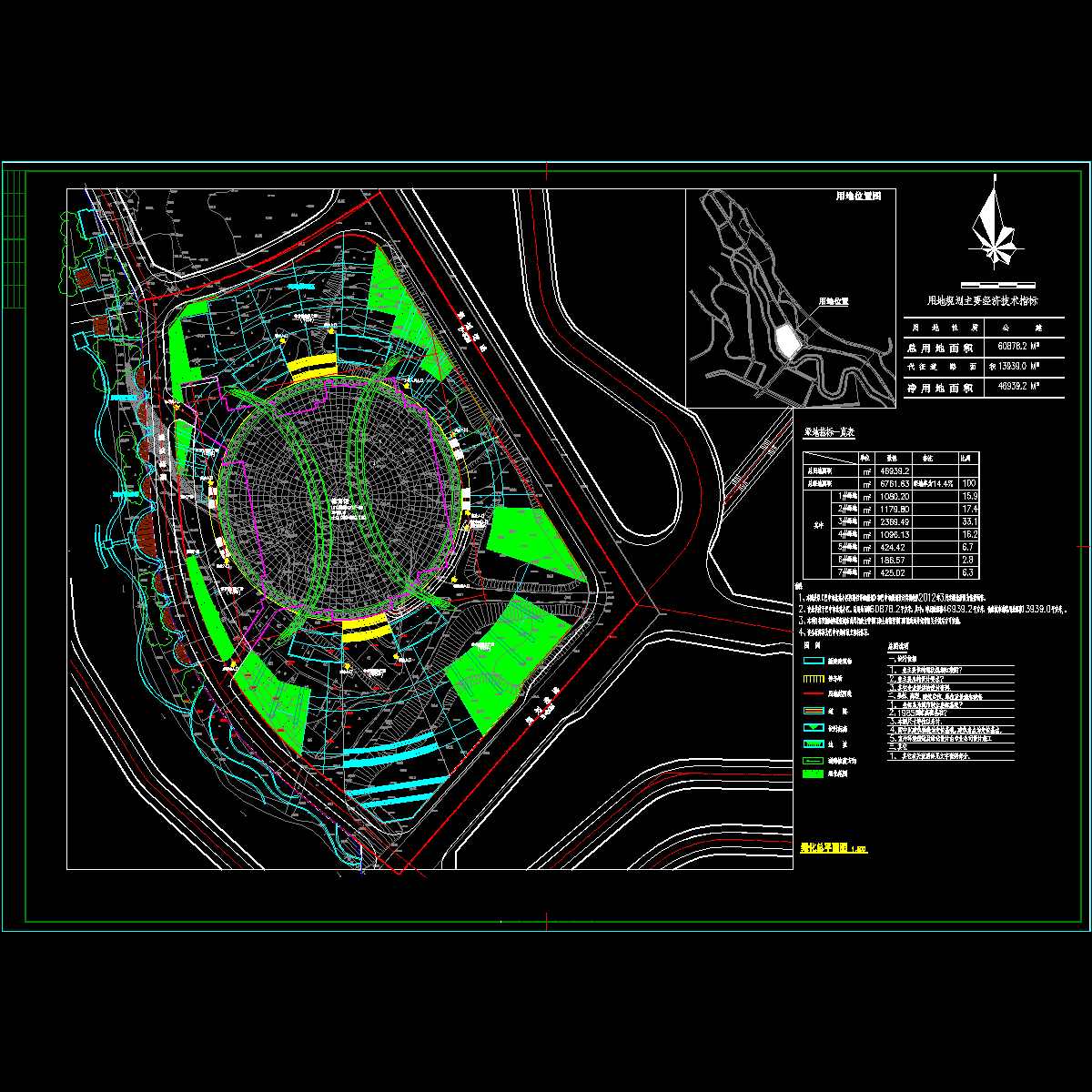 体育馆绿化总平面图9.20.dwg