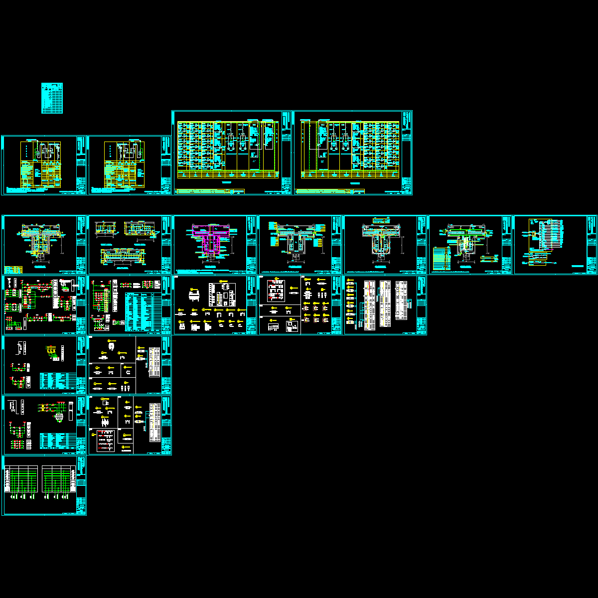 变配电所电气竣工图.dwg