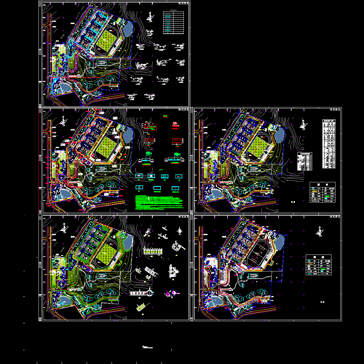 [CAD]戒毒所规划方案