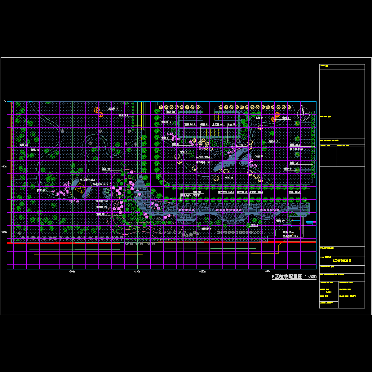 l-e-01区植物配置图.dwg