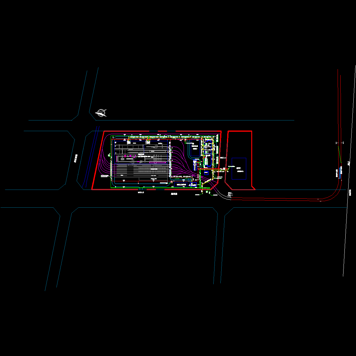 室外给排水与消防总图.dwg