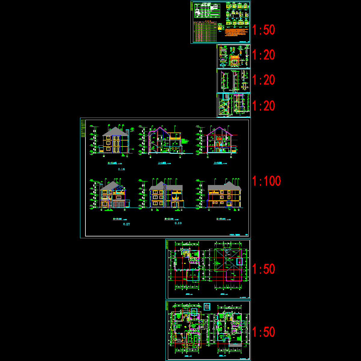 d009-三层-11.50&15.98米- 施工图.dwg